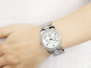  Shop Authentic Michael Kors Runway White Dial Silver Steel Strap Watch for Women - MK5825 - Luxxuri