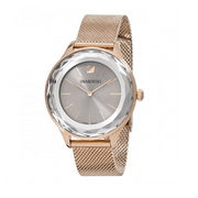  Shop Authentic Swarovski Octea Nova Grey Dial Gold Mesh Bracelet Watch for Women - 5451634 - Luxxuri