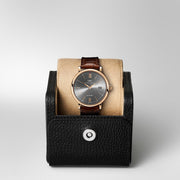  Shop Authentic IWC Portofino Automatic Grey Dial Brown Leather Strap Watch for Men - IW356511 - Luxxuri
