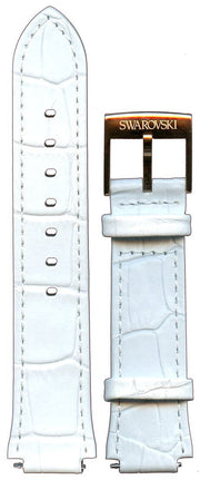  Shop Authentic Swarovski Citra Sphere Chrono White Dial White Leather Strap Watch for Women - 5080602 - Luxxuri