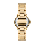  Shop Authentic Michael Kors Camille Analog Red Dial Gold Steel Strap Watch For Women - MK7196 - Luxxuri