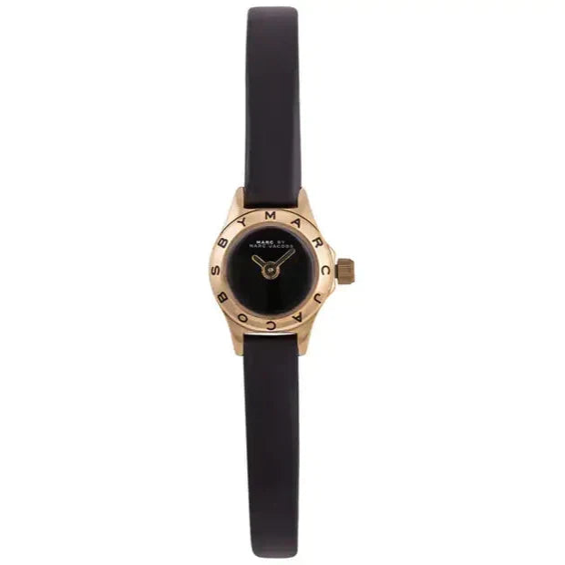  Shop Authentic Marc Jacobs Blade Black Dial Black Leather Strap Watch for Women - MBM1345 - Luxxuri