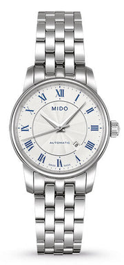  Shop Authentic Mido Baroncelli III Automatic Silver Dial Silver Steel Strap Watch For Women - M7600.4.21.1 - Luxxuri