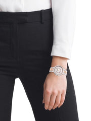  Shop Authentic Michael Kors Madelyn Silver Dial Two Tone Steel Strap Watch for Women - MK6288 - Luxxuri