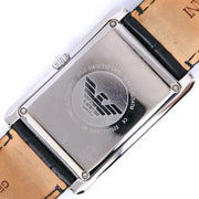  Shop Authentic Emporio Armani Classic Analog Black Dial Black Leather Strap Strap Watch For Men - AR1604 - Luxxuri