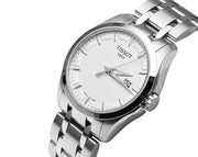  Shop Authentic Tissot T Trend Couturier Chronograph White Dial Silver Steel Strap Watch For Men - T035.410.11.031.00 - Luxxuri