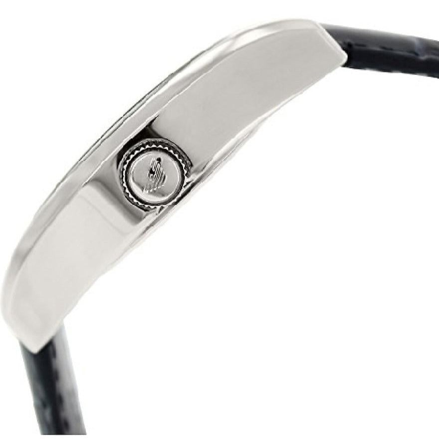  Shop Authentic Emporio Armani Valente Quartz Silver Dial Grey Leather Strap Watch For Men - AR1666 - Luxxuri
