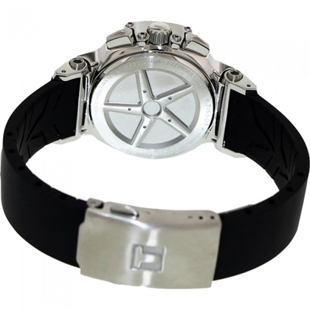  Shop Authentic Tissot T Race Chronograph Black Dial Black Rubber Strap Watch for Women - T048.217.17.057.00 - Luxxuri