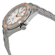  Shop Authentic Tag Heuer Aquaracer Calibre 5 Automatic White Dial Two Tone Steel Strap Watch for Men - WAY2150.BD0911 - Luxxuri