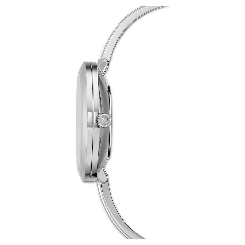  Shop Authentic Swarovski Crystalline Delight Silver Dial Two Tone Steel Strap Watch for Women - 5580537 - Luxxuri