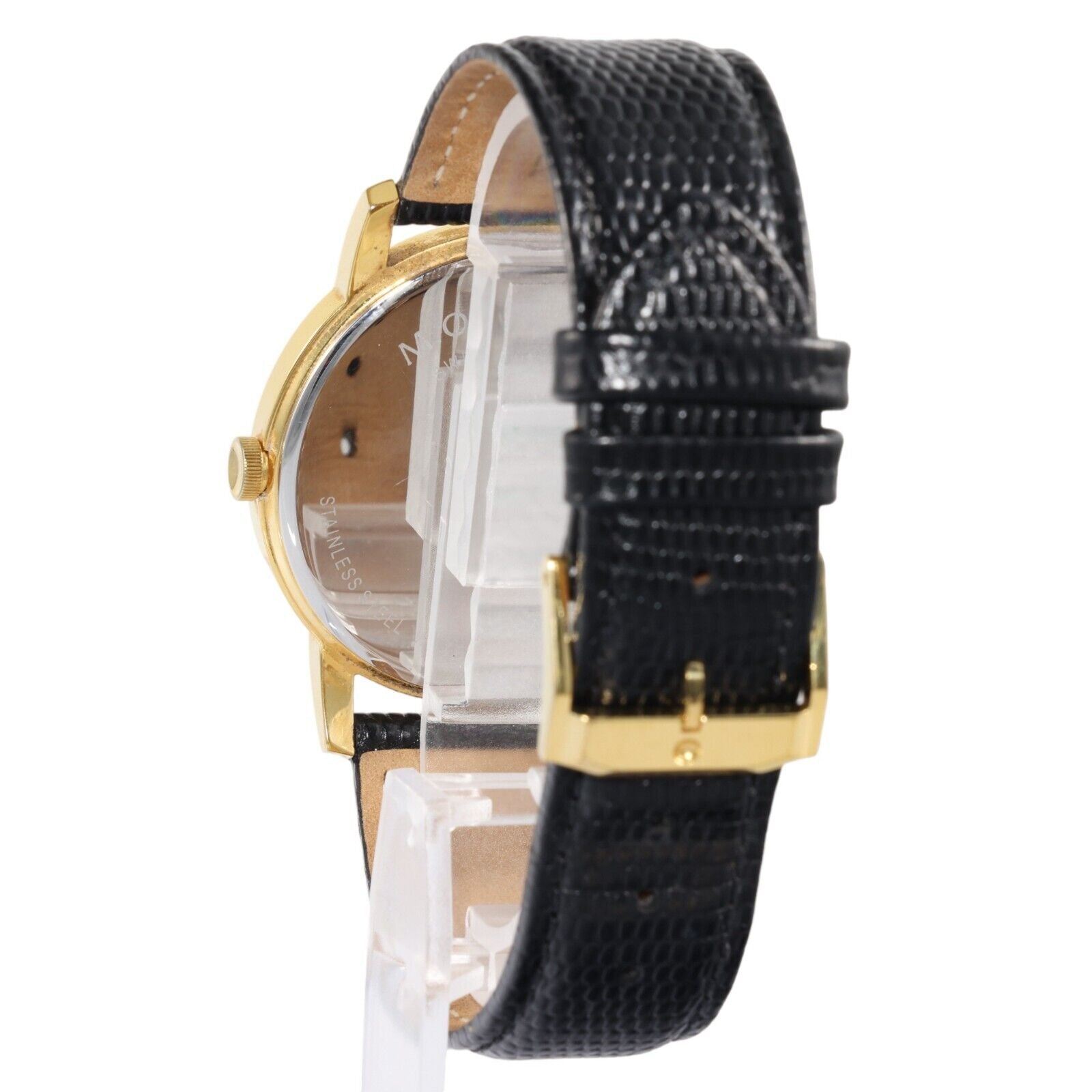  Shop Authentic Movado Museum Black Dial Black Leather Strap Watch For Men - 2100005 - Luxxuri