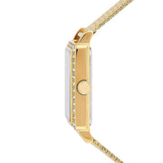  Shop Authentic Guess White Dial Gold Mesh Bracelet Watch For Women - W0826L2 - Luxxuri
