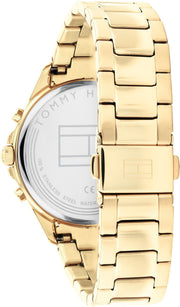  Shop Authentic Tommy Hilfiger Claudia White Dial Gold Steel Strap Watch for Women - 1781742 - Luxxuri