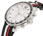  Shop Authentic Tissot T Sport Quickster Chronograph NATO Watch For Men - T095.417.17.037.01 - Luxxuri
