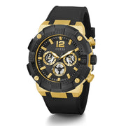  Shop Authentic Guess Navigator Chronograph Black Dial Black Rubber Strap Watch for Men - GW0264G3 - Luxxuri