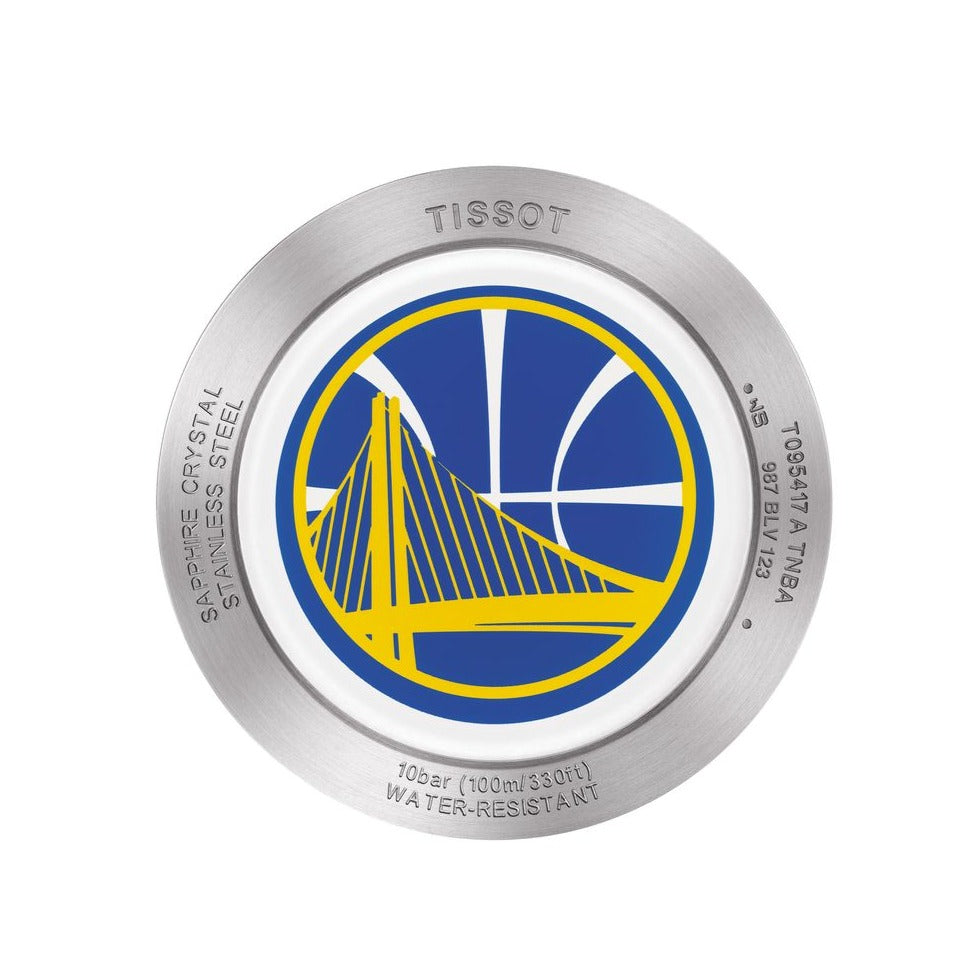  Shop Authentic Tissot Quickster Chronograph NBA Golden State Warriors White Dial Two Tone NATO Strap Watch for Men - T095.417.17.037.15 - Luxxuri
