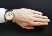  Shop Authentic Tissot Le Locle Powermatic 80 Silver Dial Brown Leather Strap Watch For Men - T006.407.36.033.00 - Luxxuri
