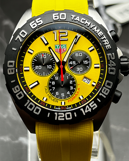  Shop Authentic Tag Heuer Formula 1 Yellow Dial Watch for Men - CAZ101AM.FT8054 - Luxxuri