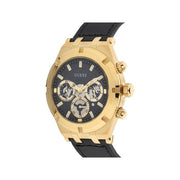 Shop Authentic Guess Continental Black Dial Black Rubber Strap Watch for Men - GW0262G2 - Luxxuri