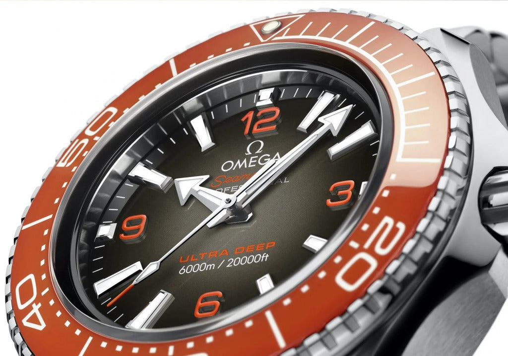  Shop Authentic Omega Seamaster Planet Ocean 6000M 45.5mm Black Dial Silver Steel Strap Watch for Men - 21530462106001 - Luxxuri