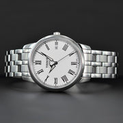  Shop Authentic Tissot T Classic Dream White Dial Silver Steel Strap Watch for Men - T033.410.11.013.01 - Luxxuri