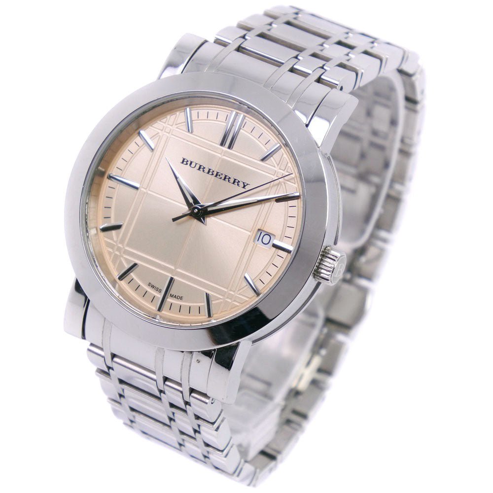  Shop Authentic Burberry Heritage Collection Rose Gold Dial Silver Steel Strap Watch for Men - BU1352 - Luxxuri