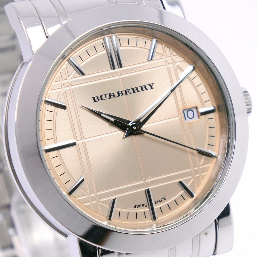  Shop Authentic Burberry Heritage Collection Rose Gold Dial Silver Steel Strap Watch for Men - BU1352 - Luxxuri