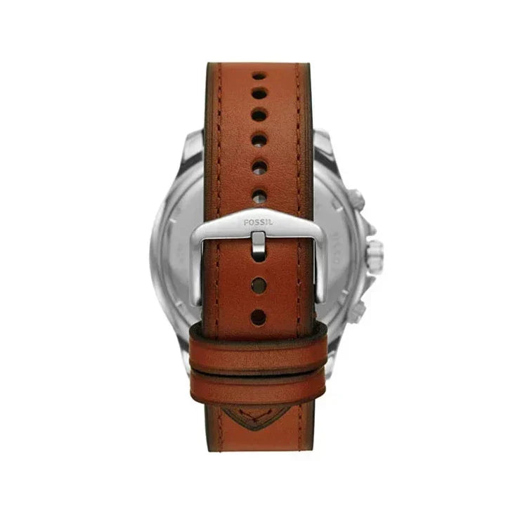  Shop Authentic Fossil Dillinger Luggage Chronograph Green Dial Brown Leather Strap Watch for Men - FS5734 - Luxxuri