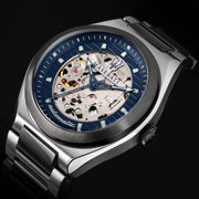  Shop Authentic Maserati Triconic Automatic Skeleton Blue Dial  Watch For Men - R8823139001 - Luxxuri
