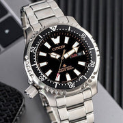  Shop Authentic Citizen Promaster 200M Diver Fugu Asian Limited Edition Black Dial Silver Steel Strap Watch For Men - NY0090-86E - Luxxuri