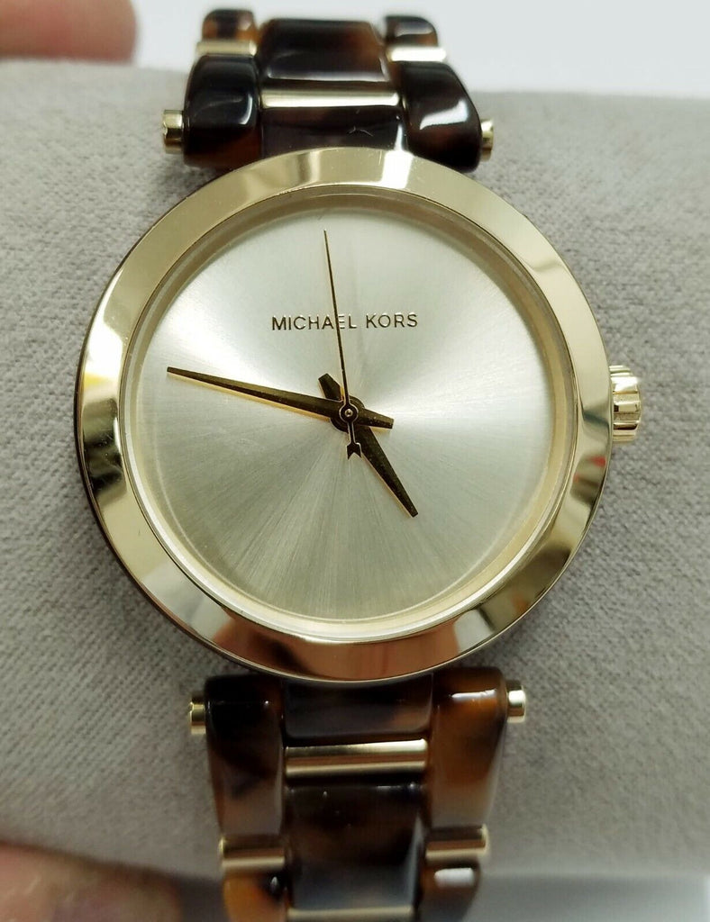  Shop Authentic Michael Kors Delray Gold Dial Two Tone Steel Strap Watch for Women - MK4314 - Luxxuri