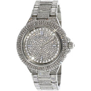  Shop Authentic Michael Kors Camille Crystal Pave Dial Silver Steel Strap Watch for Women - MK5869 - Luxxuri