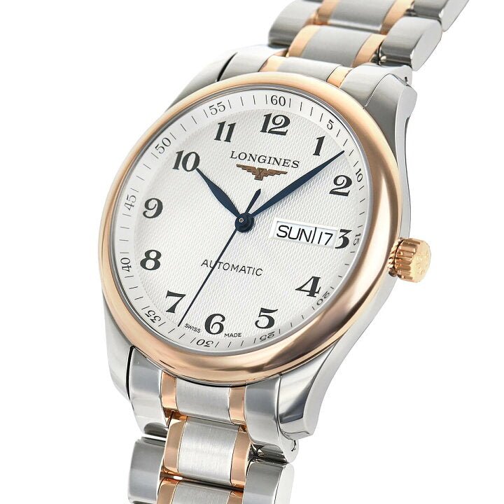  Shop Authentic Longines Master Collection Automatic 38.5mm Silver Dial Two Tone Steel Strap Watch for Men - L2.755.5.79.7 - Luxxuri
