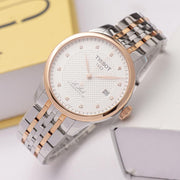  Shop Authentic Tissot Le Locle Powermatic 80 Silver Dial Two Tone Steel Strap Watch For Men - T006.407.22.036.01 - Luxxuri