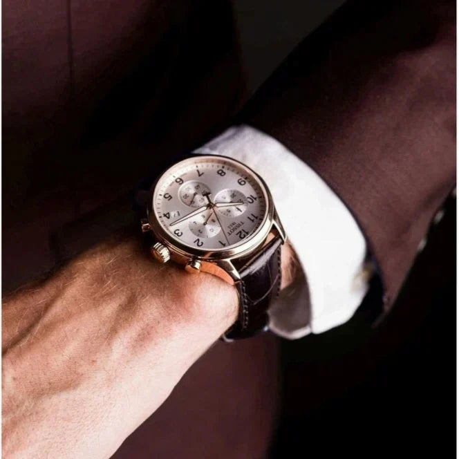  Shop Authentic Tissot Chrono XL Classic Silver Dial Brown Leather Strap Watch For Men - T116.617.36.037.00 - Luxxuri