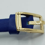 Shop Authentic Marc Jacobs Sally White Dial Blue Leather Strap Watch for Women - MBM1354 - Luxxuri