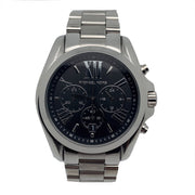  Shop Authentic Michael Kors Bradshaw Black Dial Silver Steel Strap Watch for Men - MK5705 - Luxxuri