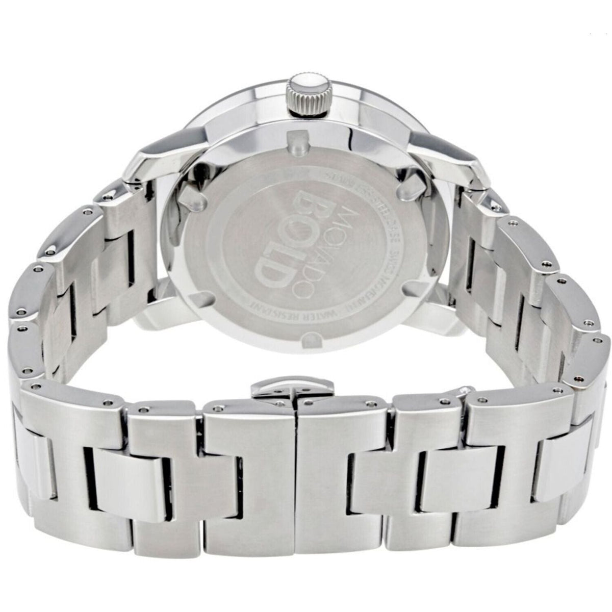  Shop Authentic Movado Bold Blue Dial Silver Steel Strap Watch for Women - 3600396 - Luxxuri