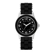  Shop Authentic Marc Jacobs Pelly Black Dial Black Silicone Strap Watch for Women - MBM2541 - Luxxuri