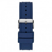  Shop Authentic Guess Legacy Grey Dial Blue Silicone Strap Watch For Men - W1049G1 - Luxxuri
