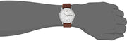  Shop Authentic Marc Jacobs Fergus White Dial Brown Leather Strap Watch for Men - MBM5080 - Luxxuri