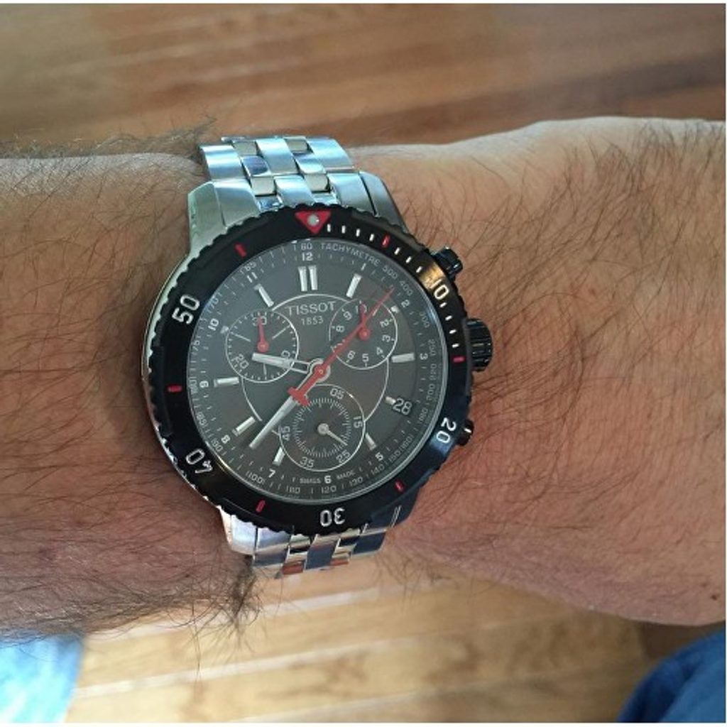  Shop Authentic Tissot PRS 200 Chronograph Grey Dial Silver Steel Strap Watch For Men - T067.417.21.051.00 - Luxxuri