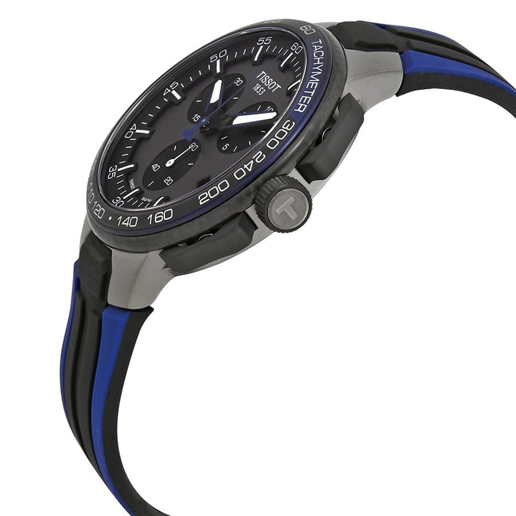  Shop Authentic Tissot T Race Cycling Black Dial Two Tone Rubber Strap Watch For Men - T111.417.37.441.06 - Luxxuri