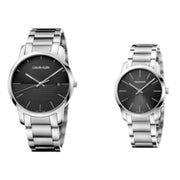 Shop Authentic Calvin Klein City Black Dial Silver Steel Strap Watch for Men - K2G2G14C - Luxxuri