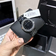  Shop Authentic Marc Jacobs Marci Black Dial Black Steel Dial Strap Watch for Women - MBM3193 - Luxxuri