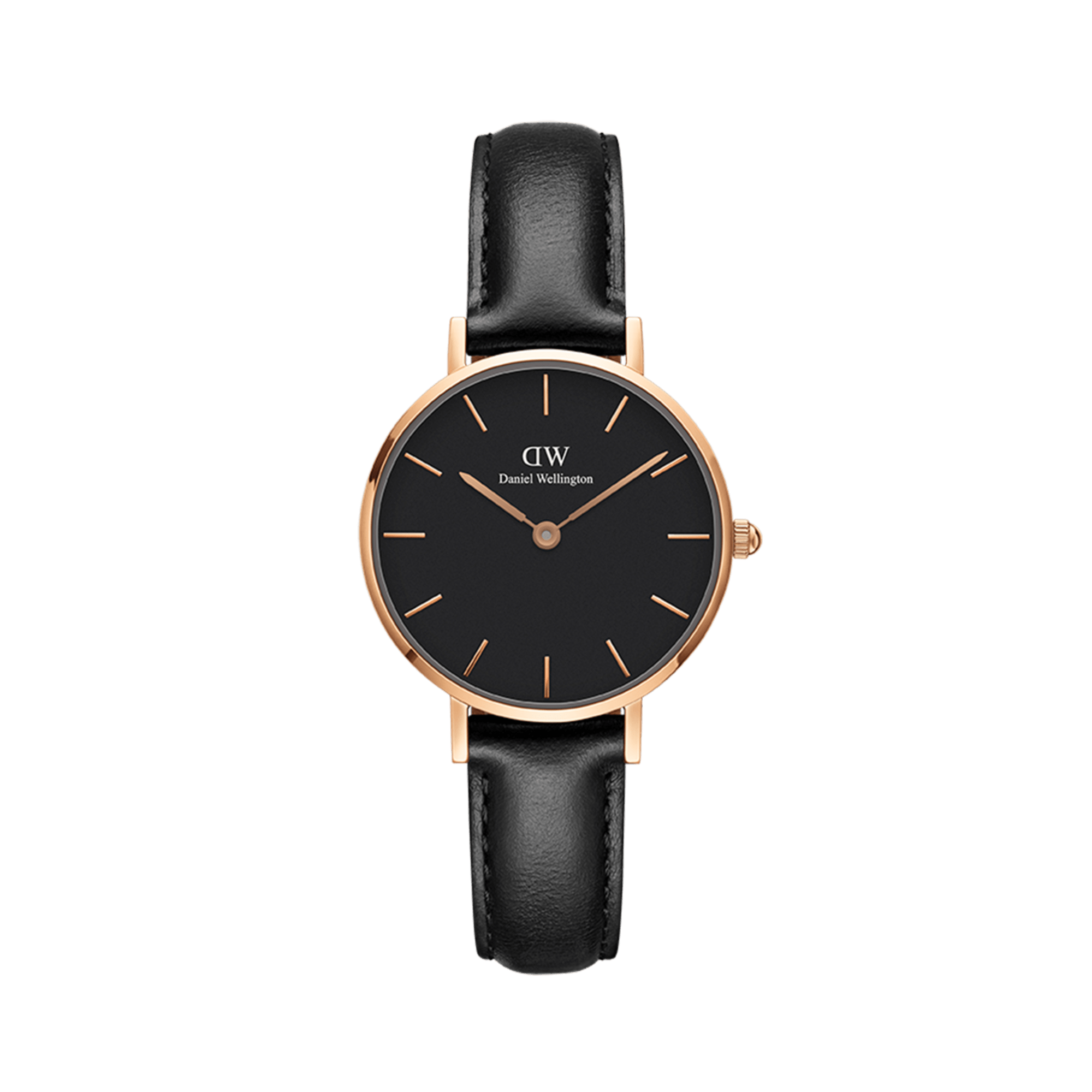  Shop Authentic Daniel Wellington Classic Petite Sheffield Black Dial Black Leather Strap Watch For Women - DW00100224 - Luxxuri