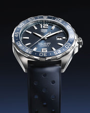  Shop Authentic Tag Heuer Formula 1 Bucherer Blue Edition Blue Dial Blue Calfskin Strap Watch for Men - WAZ2015.FT8023 - Luxxuri