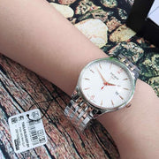  Shop Authentic Tissot T Classic Tradition White Dial Two Tone Mesh Bracelet Watch For Men - T063.610.22.037.01 - Luxxuri
