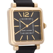  Shop Authentic Marc Jacobs Vic Black Dial Black Leather Strap Watch for Women - MJ1522 - Luxxuri