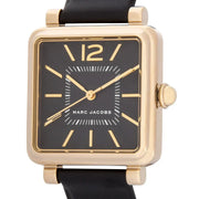  Shop Authentic Marc Jacobs Vic Black Dial Black Leather Strap Watch for Women - MJ1522 - Luxxuri